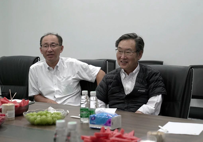 合作引领，创印未来！爱普生董事长一行到访博天堂网址！